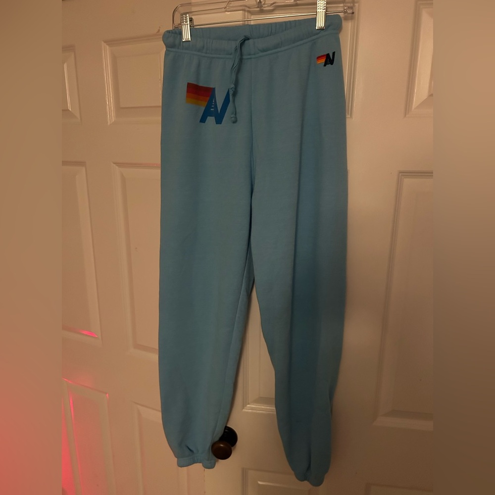 Sky blue sweatpants